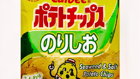 Calbee Seaweed Salt Potato Chips