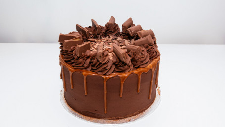 Galaxy Caramel Cake