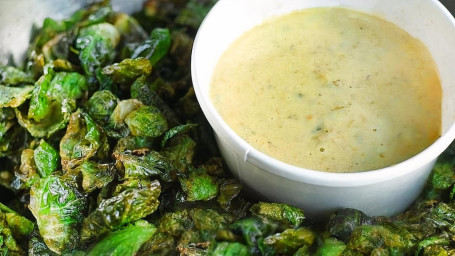 Green Chile Queso Brussels