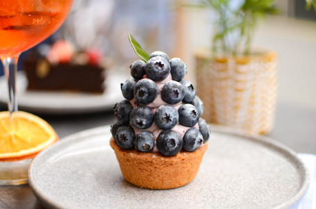 Blueberry Elderflower Tart