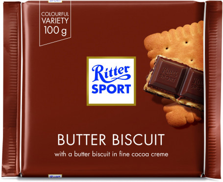 Ritter Sport Butter Biscuit Gms)