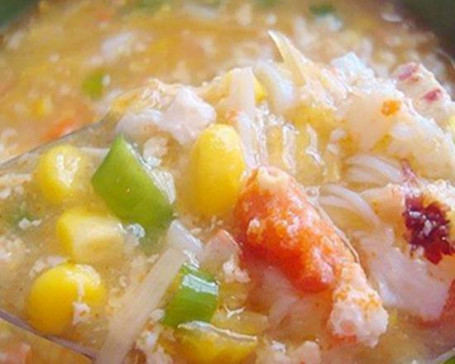 Crab Meat And Sweetcorn Soup Xiè Ròu Sù Mǐ Tāng