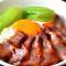 Àn Rán Xiāo Hún Chā Shāo Lāo Miàn Basted Meat And Pan-Fried Egg Tossed Noodles With Xo Sauce