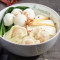 Chicken Soup with Wonton and Fish Balls