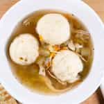 Mort’s Famous Matzo Ball Soup