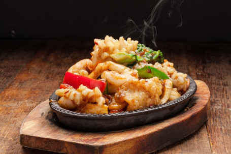 Xo Sauce Seafood On Sizzling Plate