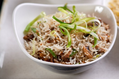 Mushroom And Garlic Rice (Vg)