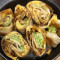 Zhào Shāo Yě Gū Qǐ Sī Dàn Juǎn Bǐng Tào Cān Teriyaki Mushroom Cheese Wrap Comb