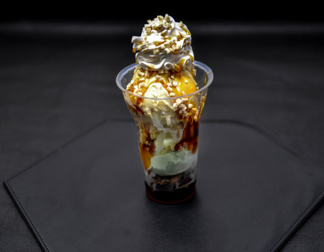 Nutty Layered Sundae