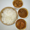 Three Meat Curries With Chapati's