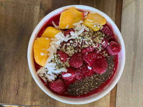 Raspberry Mango Smoothie Bowl