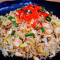 rì shì guī yú xiā luǎn dàn chǎo fàn Japanese Egg Stir-Fried Rice with Salmon and Shrimp Roe