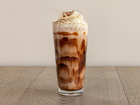 Iced Chocolate With Cream And Ice Cream