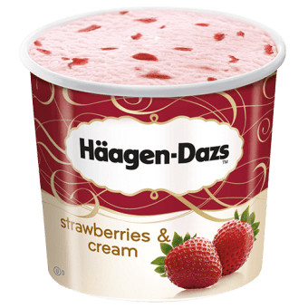 Häagen-Dazs Erdbeere