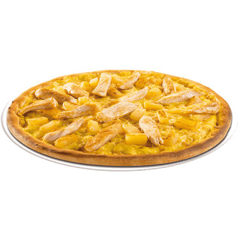 Pizza Curry Chicken Grande