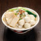 Fish Ball Soup with Flat Noodles