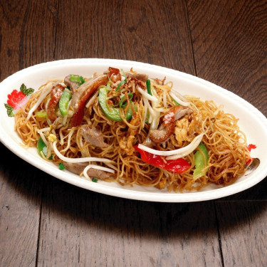 Stir Fried Shredded Duck With Vermicelli