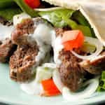 Beef Lamb Gyro Pita Wrap