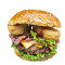 Premium Zwiebelringe Burger