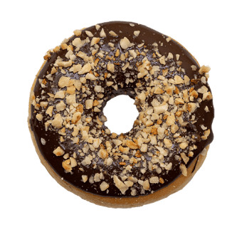 Haselnuss-Vegan-Donut (Vegan)