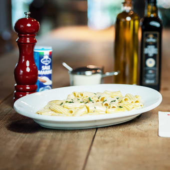 Rigatoni Gorgonzola (Vegetarisch)