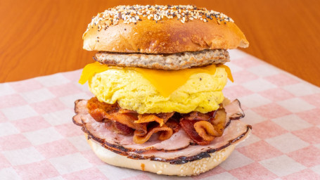 24. Sausage, Bacon, Ham, Egg Cheese