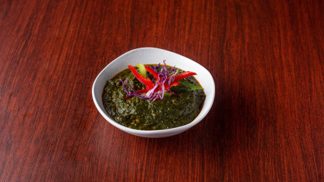 Lahsuni Palak Paneer