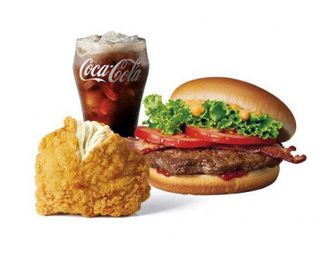Tao Cān-Blt Blt Angus Beef Burger Mahlzeit