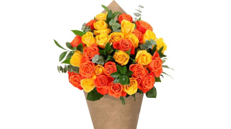 Bloom Haus 30 Plus Rose Bouquet Yellow/Orange