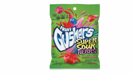Gushers Sour Fruit Bag 4.25 Oz