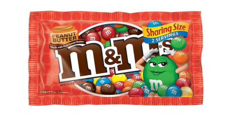 M&M's Peanut Butter King Size Candy 2.83 Oz