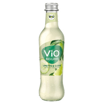 Vio Bio Limo Limette-Limonade Mit Gurkengeschmack (Mehrweg)