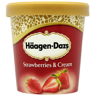 Häagen-Dazs Erdbeercreme