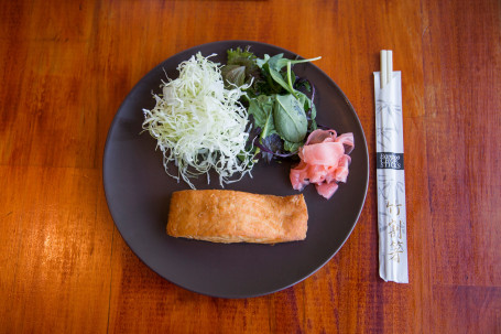 Teriyaki Salmon With Rice And Salad
