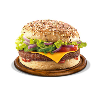 Veggie Käse Burger (Vegetarisch)