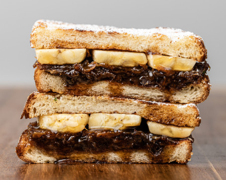 Banana Sticky Date Toastie