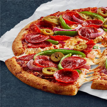 Pizza Mexican Hot Spicy (Scharf)