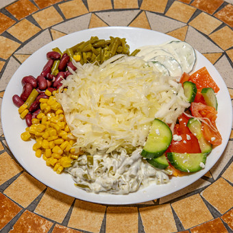 Gemischter Salat Groß
