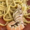 Scialatielli Con Scampi Su Crema Di Ceci