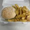 Doner Kebab Burger And Chips