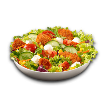 Salat Scharfe Streifen (Scharf)