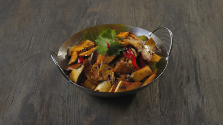 Chilli Mushroom In Hot Wok