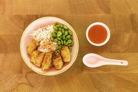 Crispy Tofu Rice Bowl (Vg)