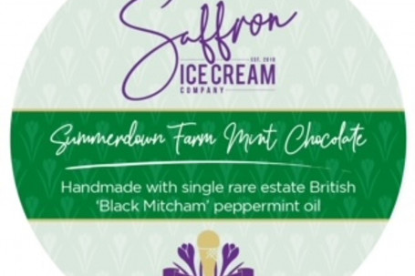 Saffron Handmade Ice Cream Summerdown Farm Mint Chocolate