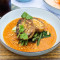 Pan Seared Slow Cooked Beef On Thighs Savory Peanut Sauce