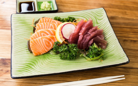 King Salmon Tuna Sashimi