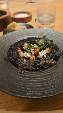 Arroz Negro De Galeras Con Sepieta A La Plancha