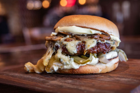 Blue Cheese Truffle Burger