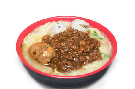 Taiwanese Meatball Noodle Soup