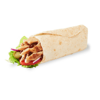 Wrap Meatless Chicken Teriyaki